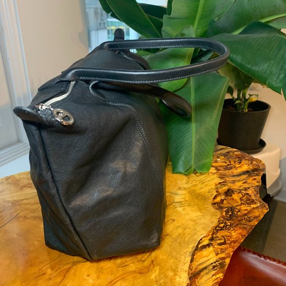 Longchamp "Le Pliage Cuir" Large Leather tote - Picture 5 of 10